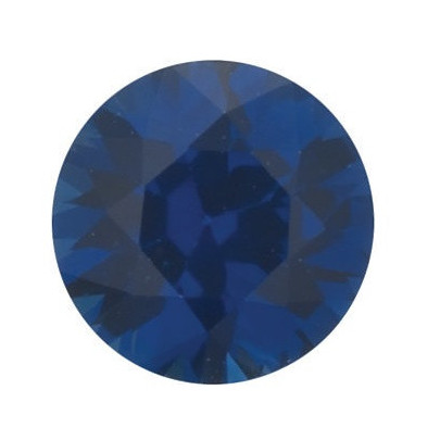 Zafír modrý okrúhly 5 mm 0,6ct Diamantový ZFRDAAASP-5