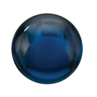 Zafír modrý okrúhly 4 mm 0,46ct Kabošon ZFRKASP-4