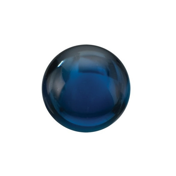 Zafír modrý okrúhly 4,5 mm 0,6ct Kabošon ZFRKASP-4,5