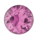 Zafír ružový okrúhly 4 mm, AA, Diamantový