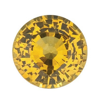 Zafír žltý okrúhly 5 mm 0,7ct Fazetovaný ZFRFAAYL-5