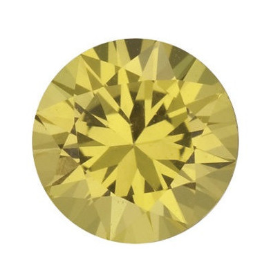 Zafír žltý okrúhly 6 mm 1,03ct Diamantový ZFRDAYL-6