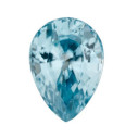 Zirkon blue slza 7 x 5 mm, AA, Fazetovaný