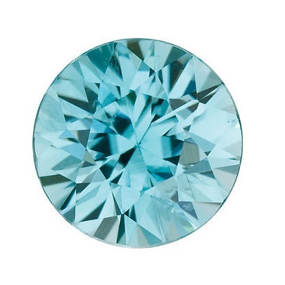 Zirkon blue okrúhly 4,5 mm 0,53ct Fazetovaný ZCRFAAAQ-4,5