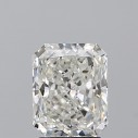 Prírodný diamant radiant, SI2, H, 2,01ct, GIA