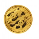 Investičná zlatá minca 3 g Panda 50 CNY