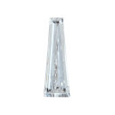 LAB diamant biely zúžená bageta 3,25 x 1,75-2,5 mm 0,104ct, Fazetovaný