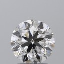 Prírodný diamant okrúhly briliant, SI3, F, 2,01ct, POD