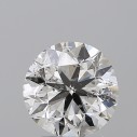 Prírodný diamant okrúhly briliant, SI3, H, 2,01ct, POD