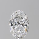 Prírodný diamant oval, FL, D, 3,01ct, GIA