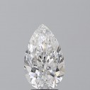 Prírodný diamant hruška, FL, D, 3,01ct, GIA