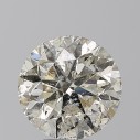 Prírodný diamant okrúhly briliant, I1, L, 5,01ct, POD