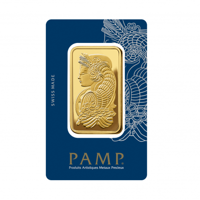 Investičná zlatá tehla 100 g razená Pamp Fortuna 86150100 2