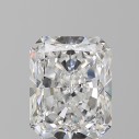 Prírodný diamant radiant, FL, E, 5,18ct, GIA