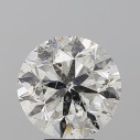 Prírodný diamant okrúhly briliant, I1, H, 6,01ct, POD