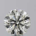 Prírodný diamant okrúhly briliant, I1, L, 6,01ct, POD
