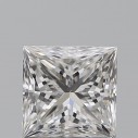 Prírodný diamant princess, SI1, F, 1,11ct, GIA