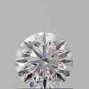 Prírodný diamant okrúhly briliant, SI1, F, 0,51ct, GIA