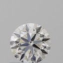 Prírodný diamant okrúhly briliant, SI1, H, 0,51ct, GIA
