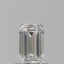 Prírodný diamant emerald, VS2, E, 0,51ct, GIA