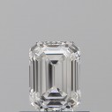 Prírodný diamant emerald, VS2, E, 0,51ct, GIA