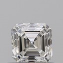 Prírodný diamant štvorcový emerald, VS1, G, 0,51ct, GIA