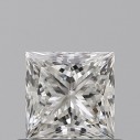 Prírodný diamant princess, VS1, G, 0,54ct, GIA