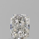 Prírodný diamant radiant, SI2, G, 0,59ct, GIA