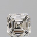 Prírodný diamant štvorcový emerald, VS1, J, 0,74ct, GIA