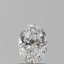 Prírodný diamant oval, SI1, D, 0,75ct, GIA