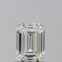 Prírodný diamant emerald, VS2, H, 0,79ct, GIA