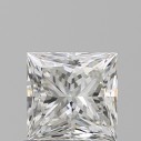 Prírodný diamant princess, VS1, G, 0,81ct, GIA