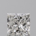 Prírodný diamant princess, VS1, G, 0,81ct, GIA