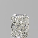 Prírodný diamant radiant, SI1, H, 0,81ct, GIA