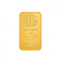 Investičná zlatá tehla 20 g razená Argor Heraeus