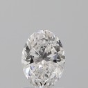 Prírodný diamant oval, SI2, D, 0,91ct, GIA