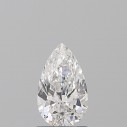 Prírodný diamant hruška, VS2, E, 0,91ct, GIA