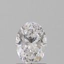 Prírodný diamant oval, SI1, D, 0,94ct, GIA