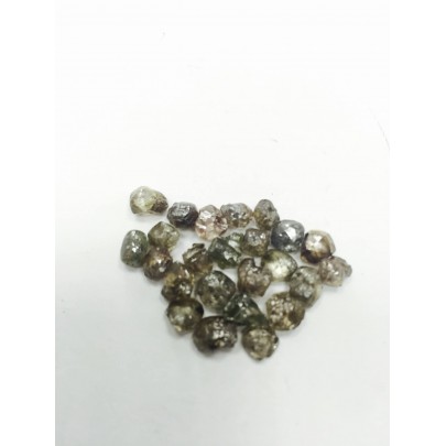 Prírodný surový diamant ChampagneCognac RD0009 2
