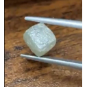 Prírodný surový diamant kocka 3,44 ct