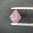 Prírodný surový diamant ružovej farby 0,79ct