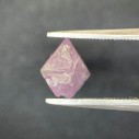 Prírodný surový diamant ružovej farby 0,79ct