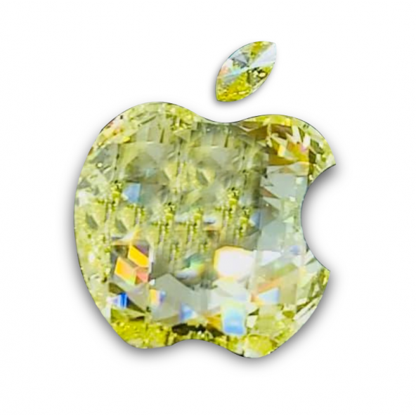 Prírodný diamant v tvare loga Apple 2,04 FSD0060