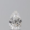 Prírodný diamant hruška, SI2, E, 1,20ct, GIA