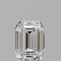 Prírodný diamant emerald, VS1, D, 1,20ct, GIA