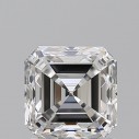 Prírodný diamant štvorcový emerald, VS1, F, 1,20ct, GIA