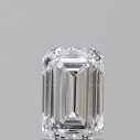 Prírodný diamant emerald, VS2, D, 1,21ct, GIA