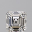Prírodný diamant štvorcový emerald, VS1, F, 1,30ct, GIA