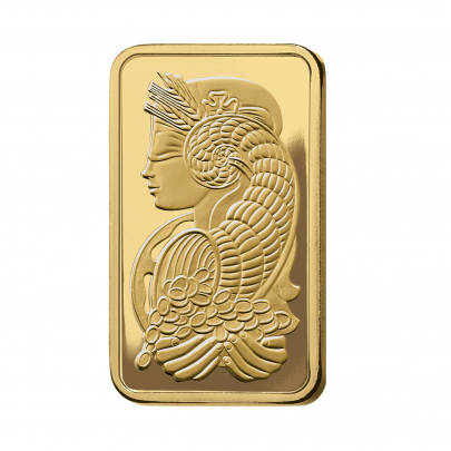 Investičná zlatá tehla 5 oz razená Pamp Fortuna 86150155 2