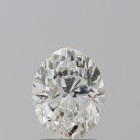 Prírodný diamant oval, VS1, F, 1,51ct, GIA